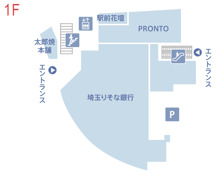 1Fフロアマップ