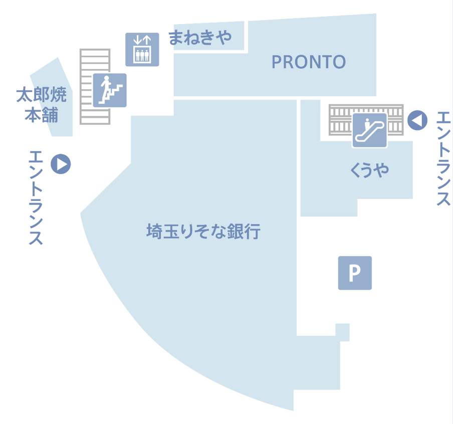 1Fフロアマップ